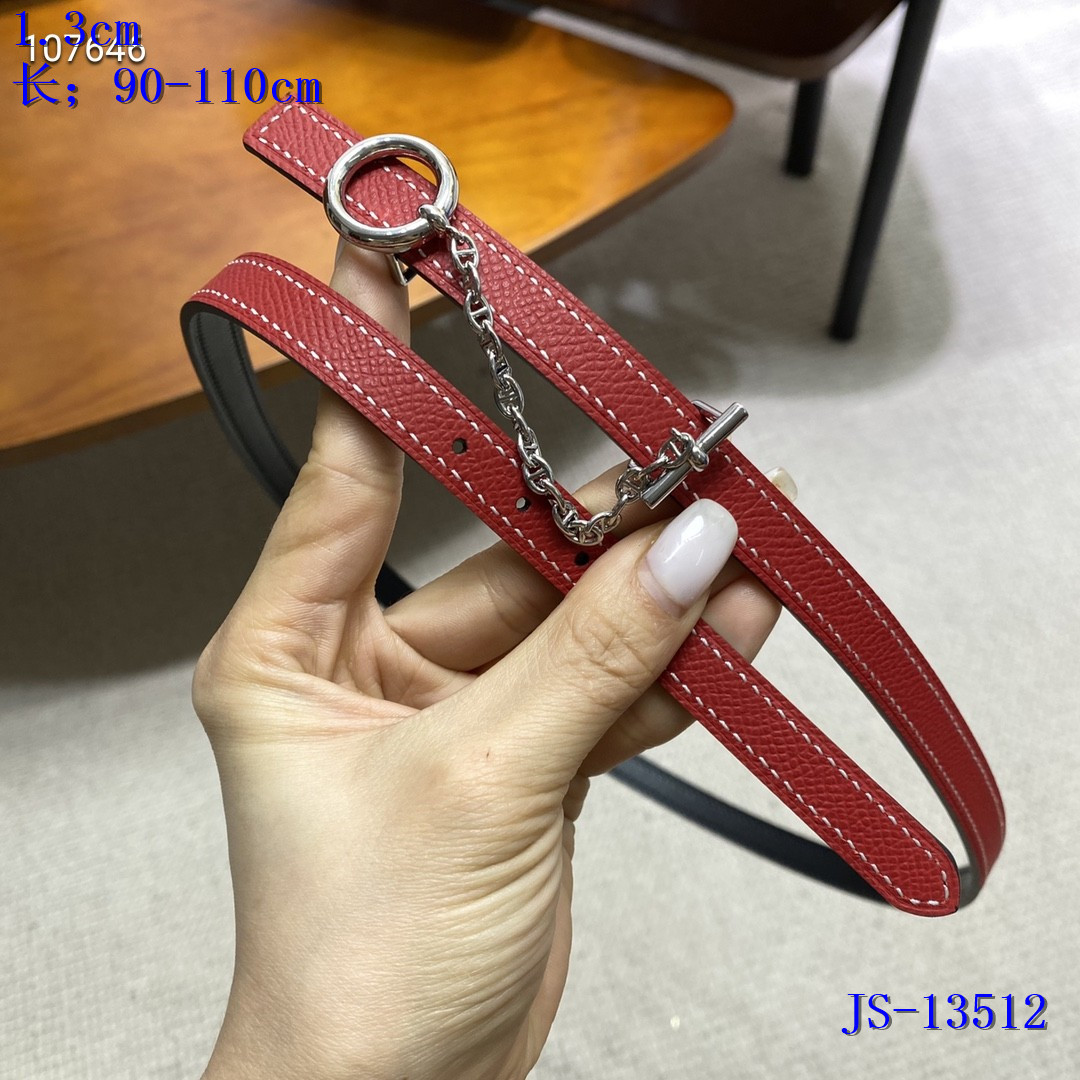 Hermes Belts 1.3 cm Width 014